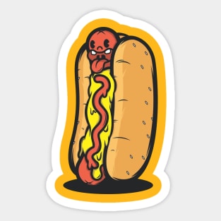 hotdog Sticker